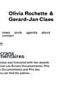 Mobile Screenshot of claes-rochette.be